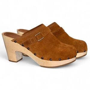 GAP Tan Suede Women's Mules